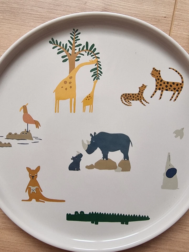 Liewood Kinder Camren Porzellan Set  3 tlg. Teller Schüssel Tasse - Bild 3 von 4