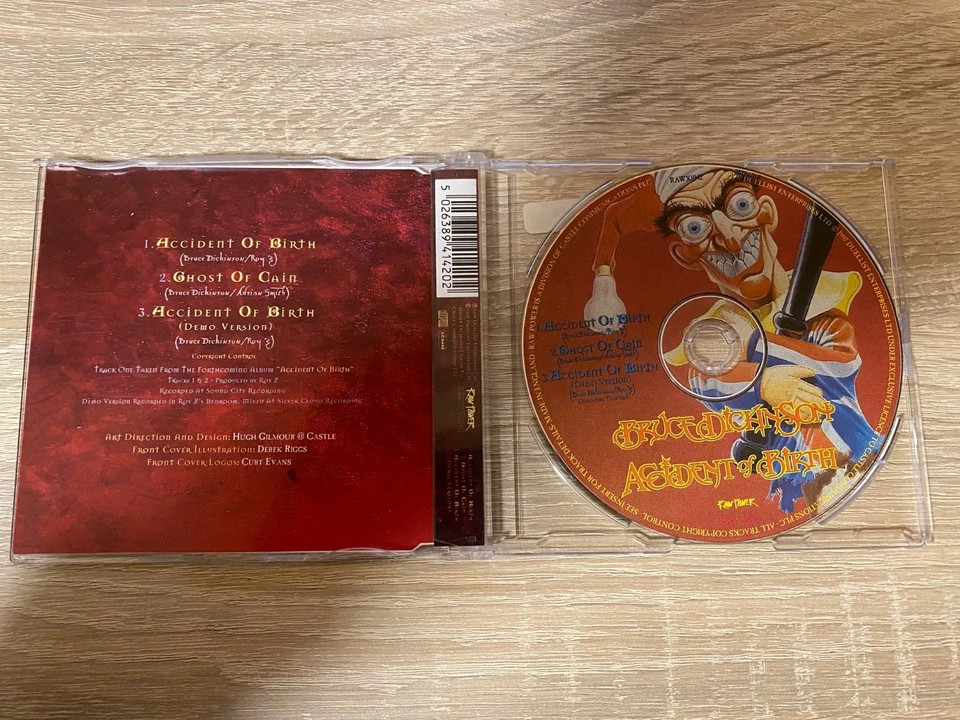 Bruce Dickinson - MAXI CD - Accident of birth - Sänger Iron Maiden - Bild 2 von 3