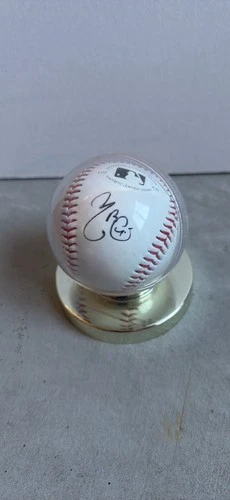 Yadier Molina signed baseball