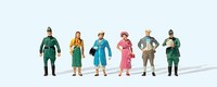 Preiser 12483 H0 Figuren Passanten Und Polizei Um 1936 1:87 In Ovp