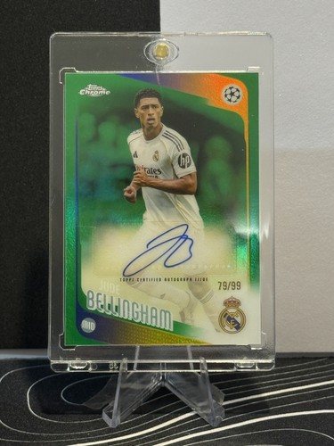 2025-26  Jude Bellingham Auto Green Real Madrid /99