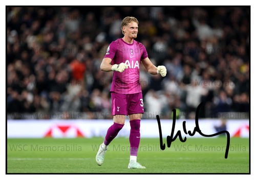 12813. Antonin Kinsky Signed Pictures A4 Prints Tottenham Hotspur Slavia Prague