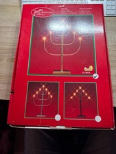 Candelabro Elettrico In Ottone Classici Di Natale Buone Condizioni