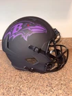 Patrick Queen Signed Baltimore Ravens Eclipse Replica Riddle Helmet full size