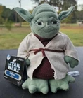 Vintage 1998 Star Wars 1998 Buddies 6 inch  Yoda Stuffed Plush