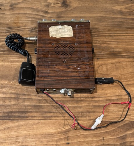 JcPenny Model 6246 CB Radio Base Station 40 Channel with SSB and Microphone - Zdjęcie 4 z 7