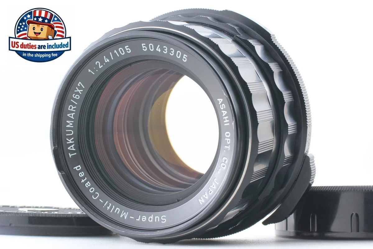 【良品】Pentax smc 105mm f2.4 レンズ 中判 カメラレンズ SMC PENTAX 67 105mm F2.4 ペンタックス 単焦点