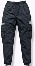 Adidas Cargo Joggers Black Womens UK 6 Tracksuit Bottoms Activewear