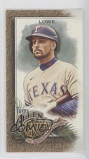 2022 Topps Allen & Ginter Mini Gold Border Nate Lowe Nathaniel Lowe #331 0b3