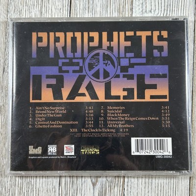 Prophets of Rage - Brand New World CD (1997) Factory Sealed Hip