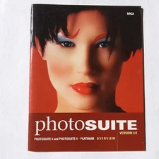 MGI PhotoSuite Version 4.0 Overview Guide Booklet in Good Condition 2000