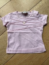 Les B&eacute;b&eacute;s De Florian Pink T Shirt Age 6 Months Excellent