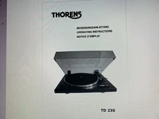 Thorens Td 235 User Manual Digital