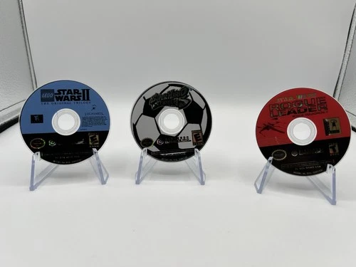 New ListingFOR REPAIRS: Nintendo Gamecube Game Lot: Mario Strikers, Lego Star Wars II, more