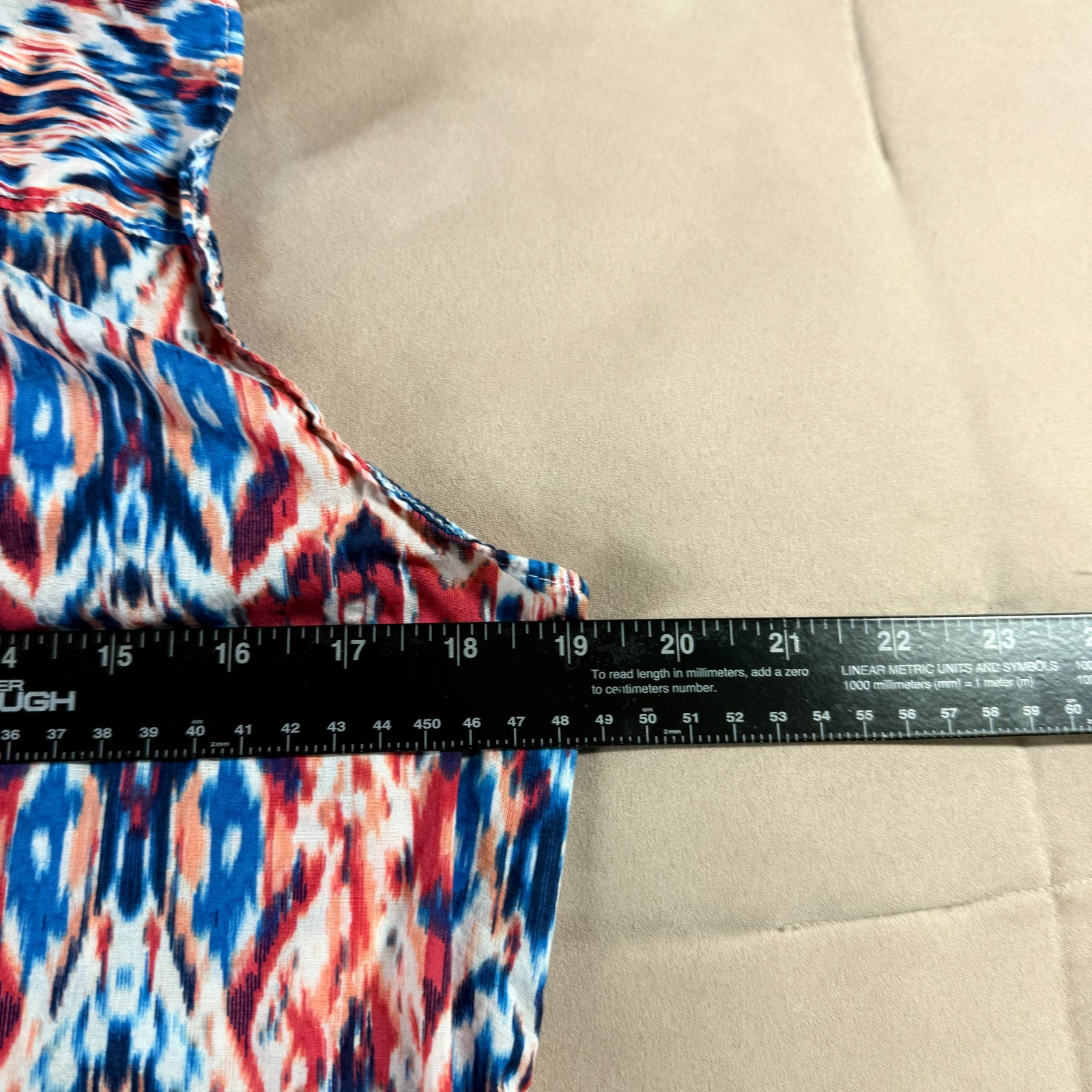 Unbranded Womens Sleeveless Button Up Collared Az… - image 6