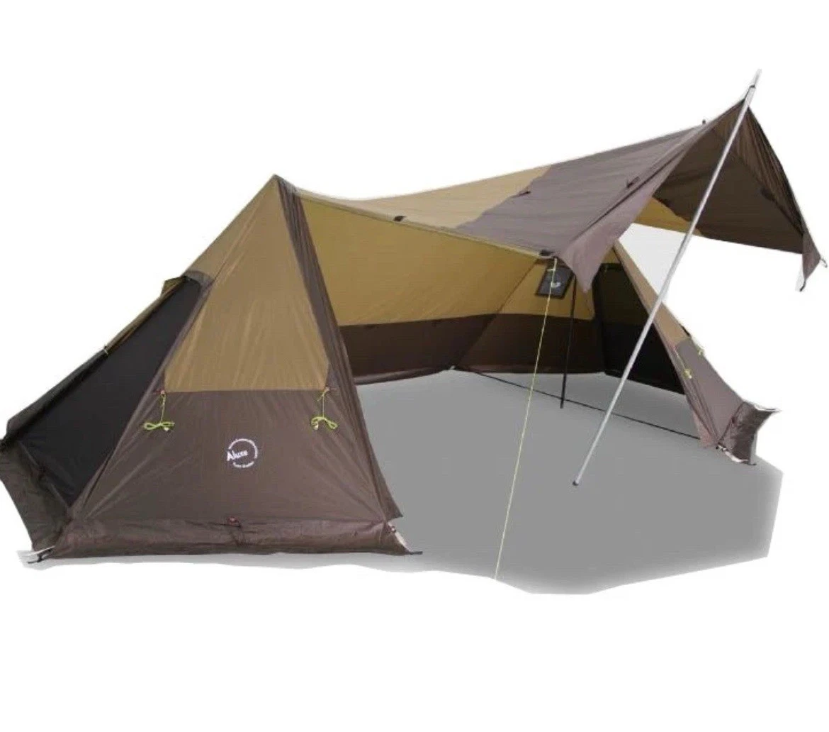 Hot Tent 4-person Bushcraft Survival Shelter Lightweight Waterproof Stove Jack
