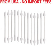 Pointed Tip Cotton Swabs, 800 Count Double Precision Tips with Paper Stick, Cott