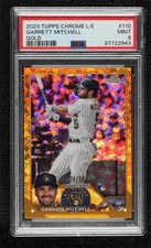 2023 Chrome Logofractor Edition Gold Refractor 24/50 Garrett Mitchell PSA 9 2e2