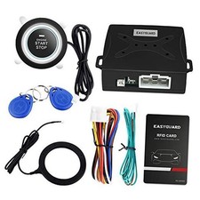 EC004 Smart RFID Push Engine Start Button kit  Keyless Go System Upgrade Key