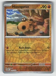 Hippopotas 105/182 Destined Rivals Reverse Holo Common