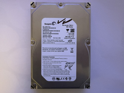 FESTPLATTE SEAGATE ST3500641AS 500GB SATA II 7.2k 3.5''