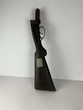 Vintage Shotgun Stock Wood Rifle Shotgun 18.5" Long Trigger Guard Double Hammer