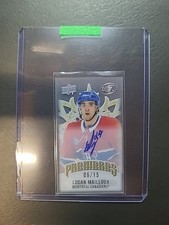2024-25 Upper Deck Ice LOGAN MAILLOUX Premieres Mini Rookie AUTO /15