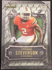 2023 WILD CARD NATIONAL MATTE #WWN-45 TYRIQUE STEVENSON 2/7 ROOKIE CARD