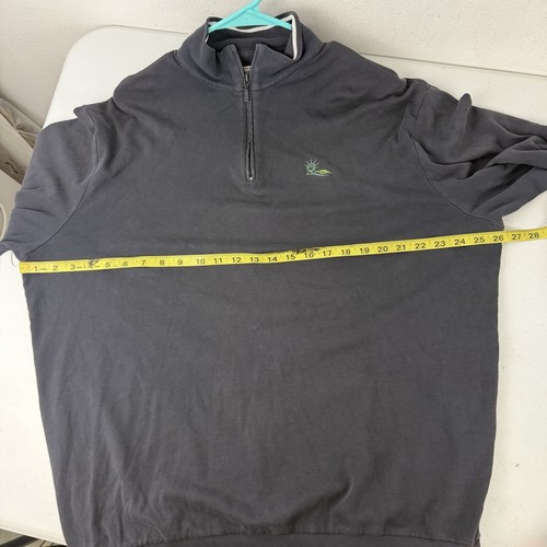 Pullover Peter Millar Hombre Grande Pima Algodón Liberty National CC 1/4 Cremallera Golf - Imagen 5 de 5