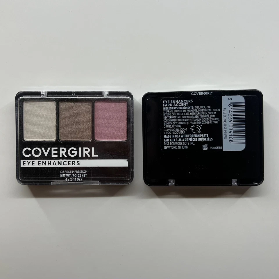 2 Pack: CoverGirl Eye Enhancers *#103 First Impression* 3-Kit Eye Shadow - Image 2 of 2