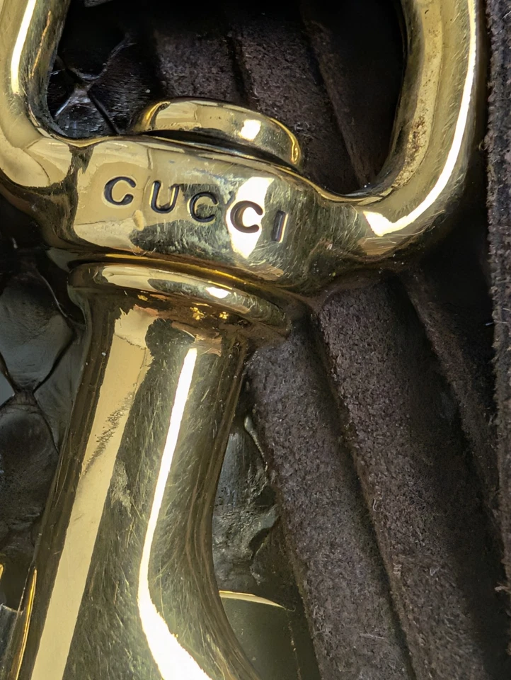 Gucci Brown Leather & Suede Babouska Fringe Hobo Bag - Excellent Condition - Image 3 of 4