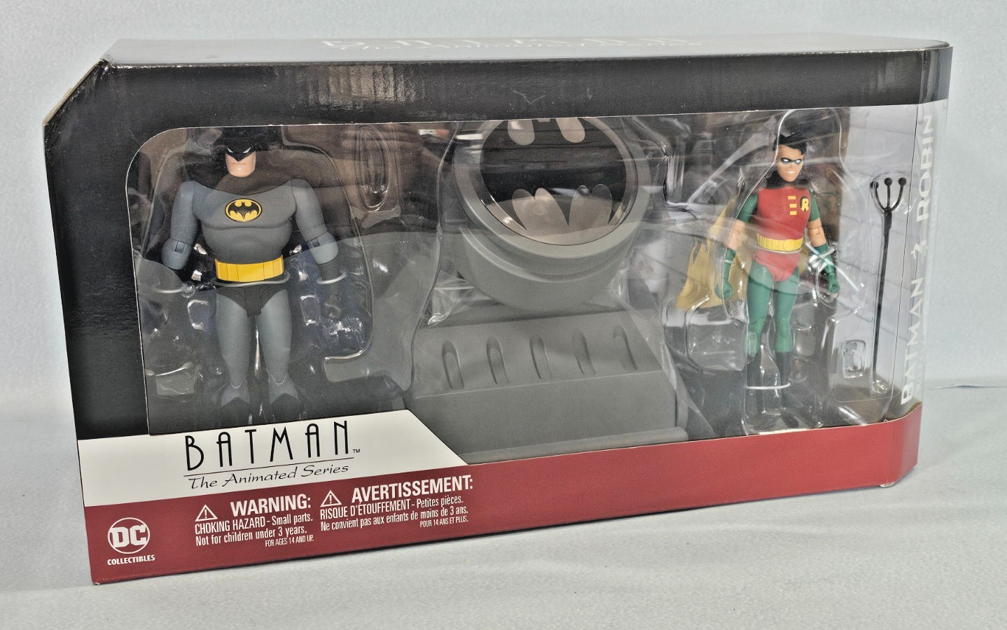 JUEGO DE SEÑALES DE MURCIÉLAGO BATMAN AND ROBIN 2016 The Animated Series DC Collectibles