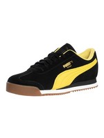 Puma Men's Roma Suede Trainers, Black