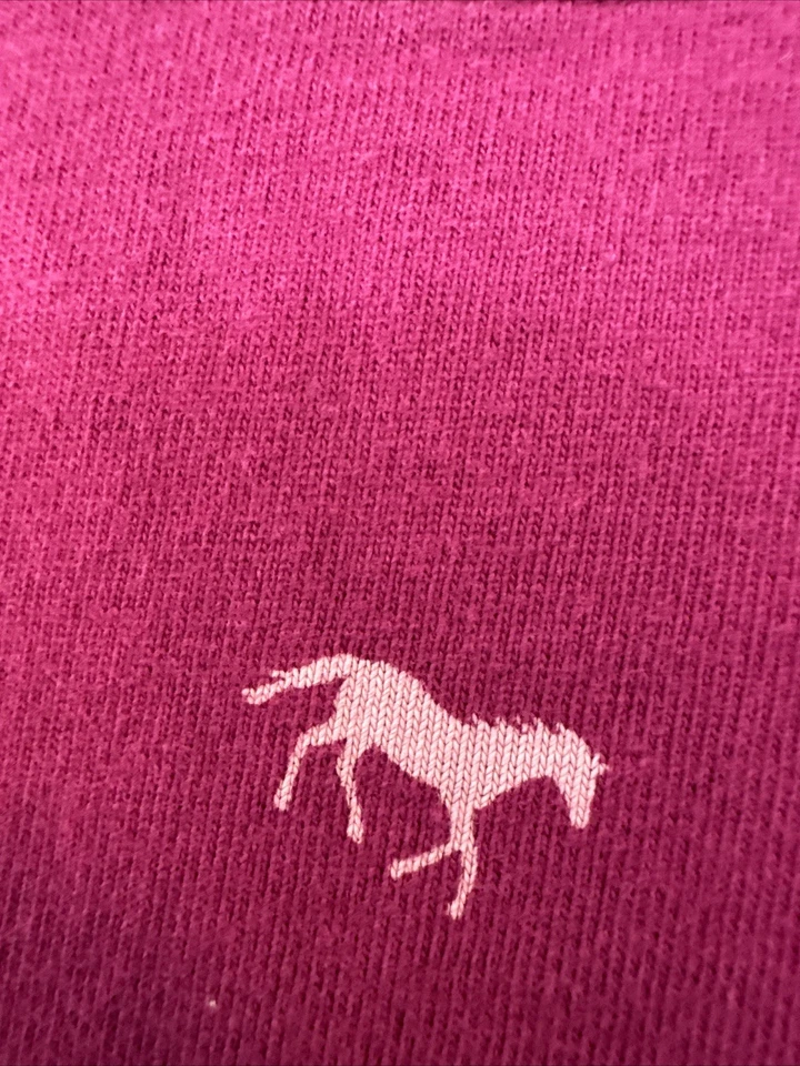 Niñas Talla 4T Vestido Ecuestre Caballos Rodeo Púrpura Lila Otoño Vestido Caballo Vestido Foto 3 de 4