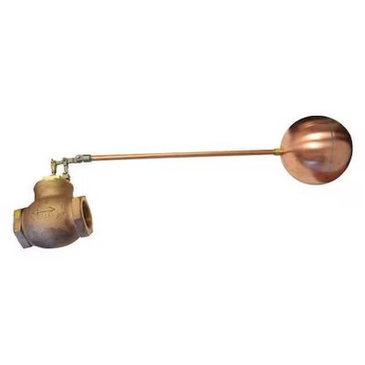Float Valve, 2'' Size, Fnpt, 20'' Rod L,  Gcf200