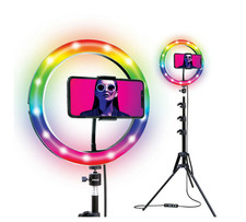 Bower 10" Studio Kit RGB Ring Light  NEW DAMAGED BOX 