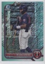 2022 Bowman Chrome Prospects Aqua Shimmer Refractor 94/125 Misael Urbina s3g