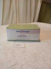 Safe n Simple No-Sting Skin Barrier Film 25 individually packaged wipes Ep 2026