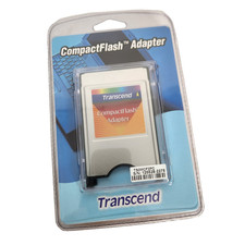 TRANSCEND Compact Flash Adapter TS0MCF2PC PCMCIA ATA Adapter for Card New Sealed