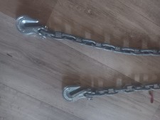 High Test 4.5 Ft. 516 Tow Chain With 2 Hooks.