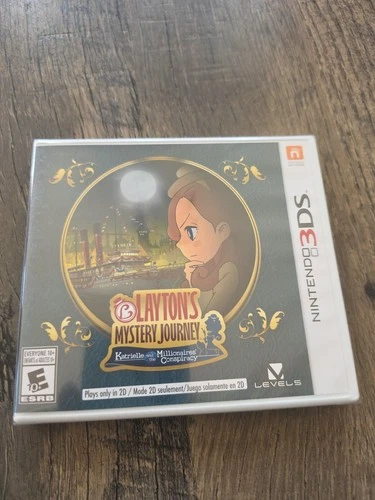 New Listing3DS - Layton's Mystery Journey: Katrielle and the Millionaires' Conspiracy