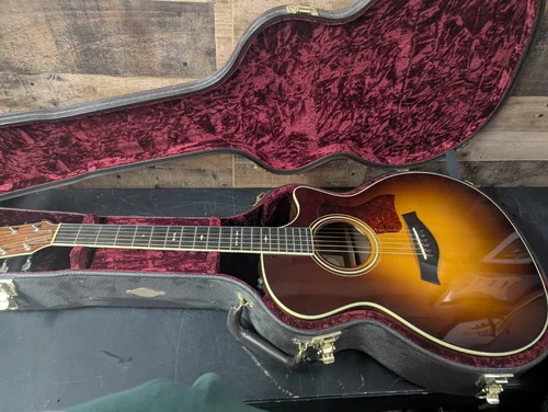 2015 Taylor 714ce  grand auditorium acoustic guitar - sunbrust W/Ohsc