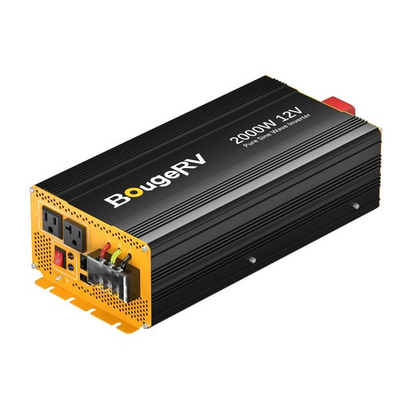 #ad 2000W Pure Sine Wave Power Inverter Solar Convert 12V DC to 120V 110V AC APP BT $169.99