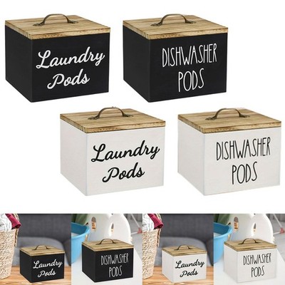 Wooden Storage Container Storage Box Dispenser