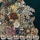 Framed Christmas Tree made with Vintage Costume Jewelry Mary Kearns — photo 5
