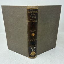 SACRED BOOKS of the EAST Vol. XIX (1883): FO-SHO-HING-TSAN-KING (Life of Buddha)