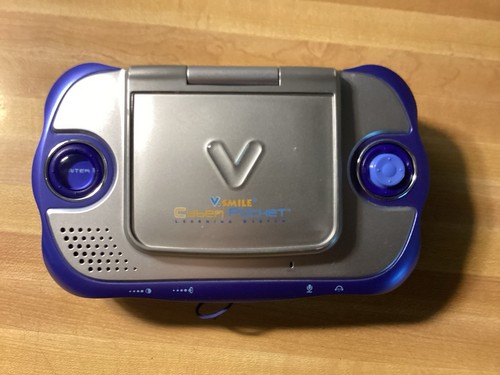 V Tech Cyber Pocket w/ 5 Games Tested and Working - Picture 3 of 5