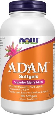 NOW Foods Supplements, ADAM  Men's Multivitamin with Saw Palmetto, Plant Stero