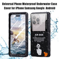 Universal Phone Waterproof Underwater Case Cover for iPhone Samsung Android New