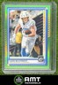 Ladd McConkey 2025 Panini Donruss Optic 67/199 Neon Green Prizm Chargers